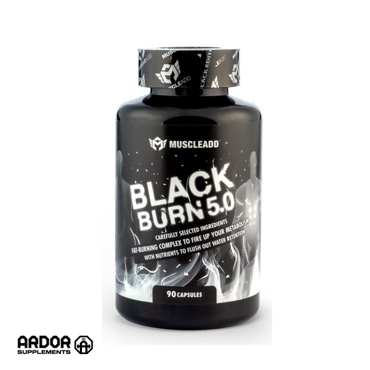 Muscle Add-Black Burn 5.0-30Serv-90Capsules