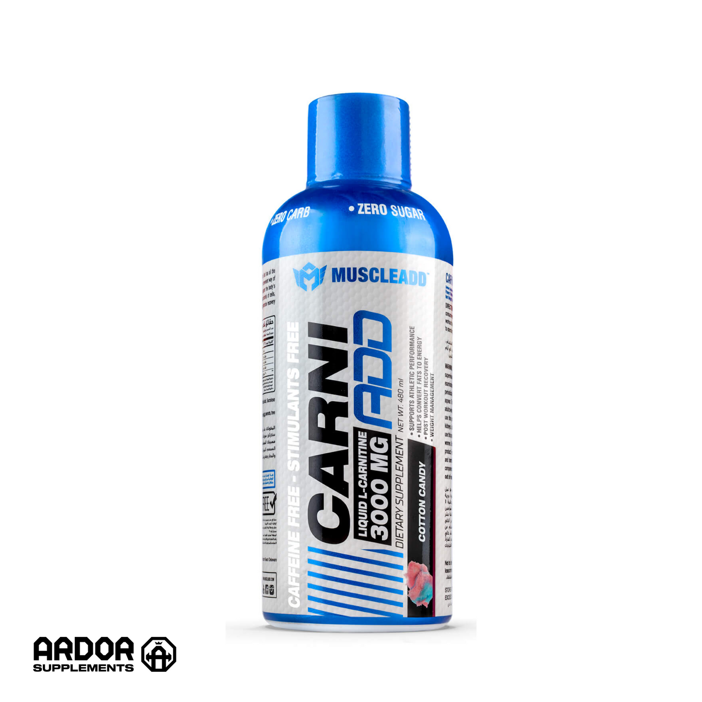 Muscle Add Carni Add 3000MG-32Serv.-480Ml