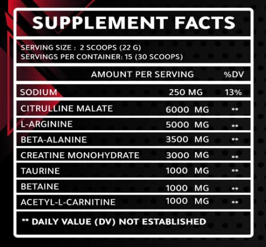 Evolution Preworkout - DR.Mohammed Mahmoud - fruit punch