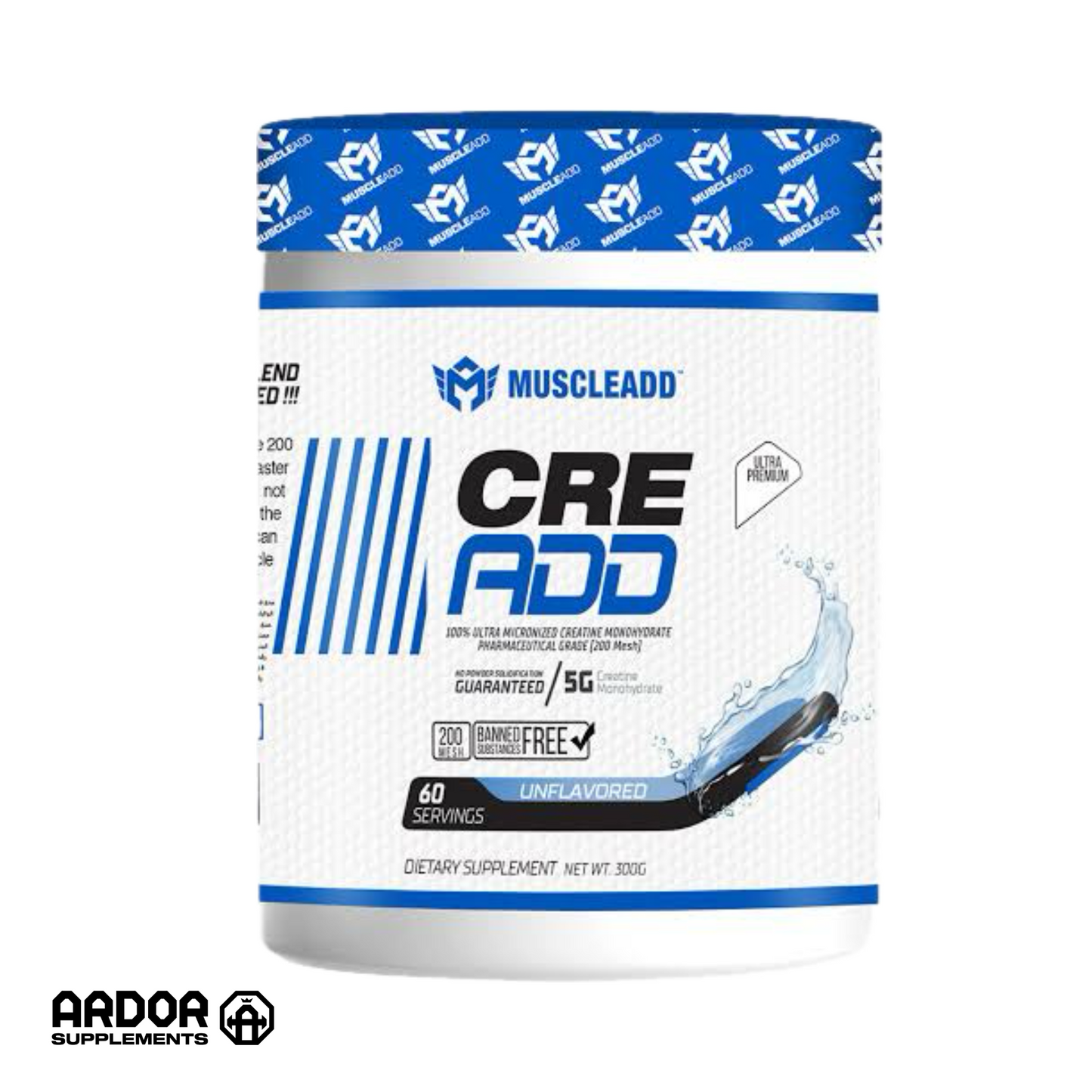 Creatine Monohydrate - Muscle Add Crea Add