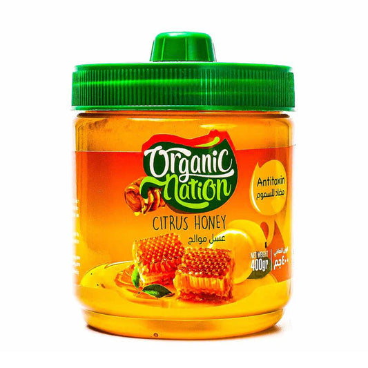 Organic Nation citrus honey - عسل الموالح