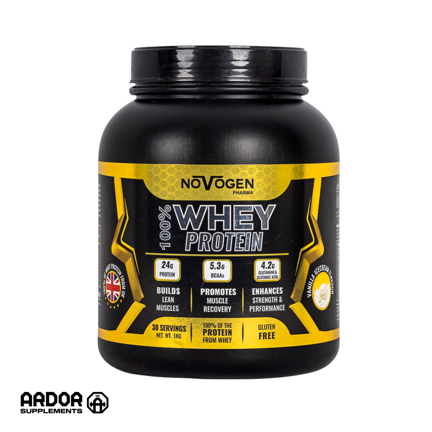 Novogen 100% Whey Protein - نوفوجين واي بروتين