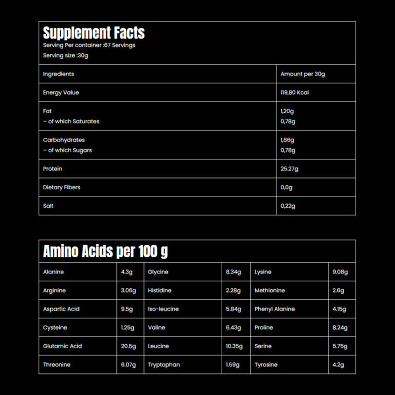 Marvelous Nutrition Hydro 100% Hydrolyzed Whey Protein Isolate 67 Servings