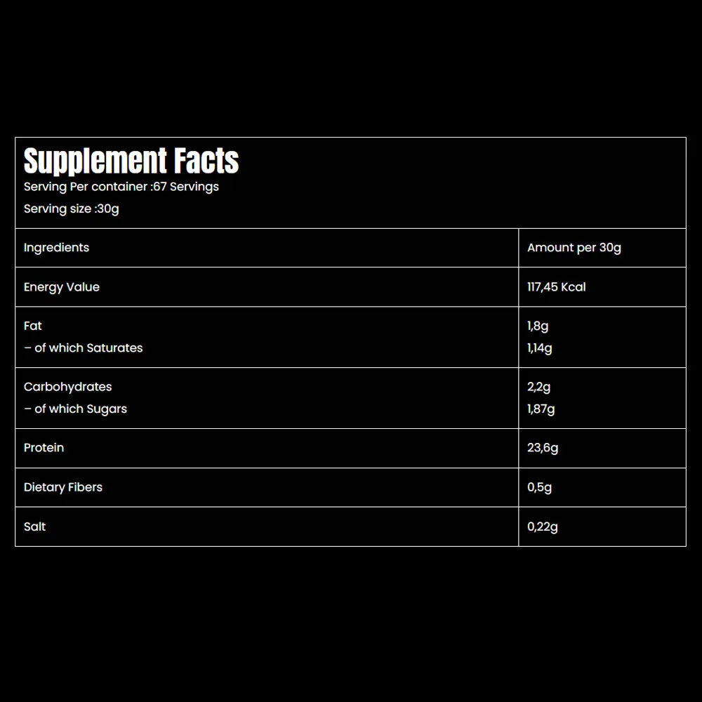 Marvelous Nutrition Muscles 100% Whey Protein Concentrate – 67 Servings – 2KG
