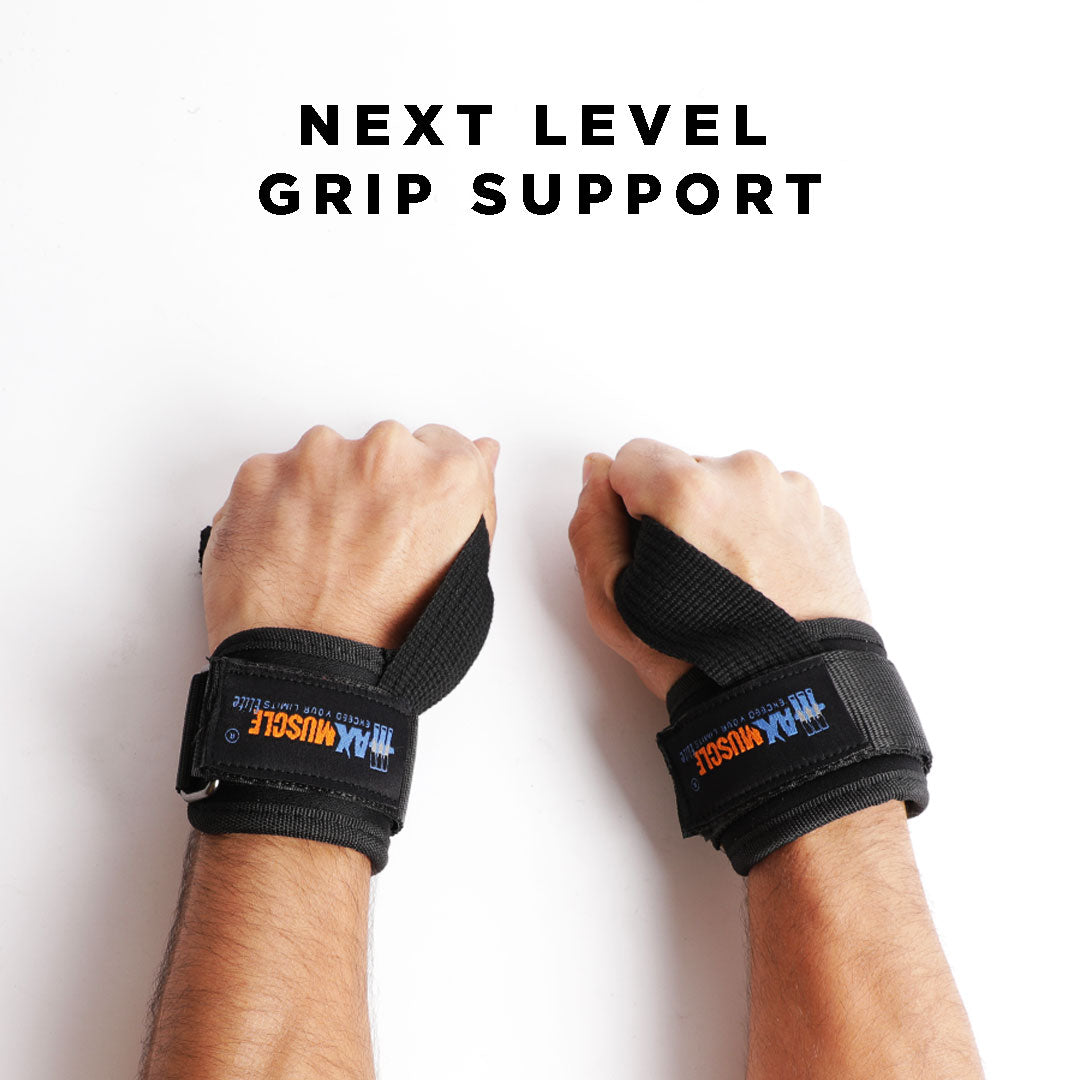 Max Muscle Lifting Straps - أحزمة الرفع