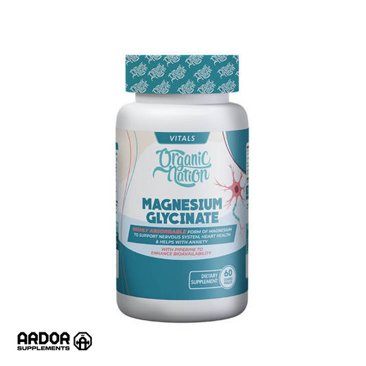 Organic Nation Magnesium Glycinate- 60Tablets