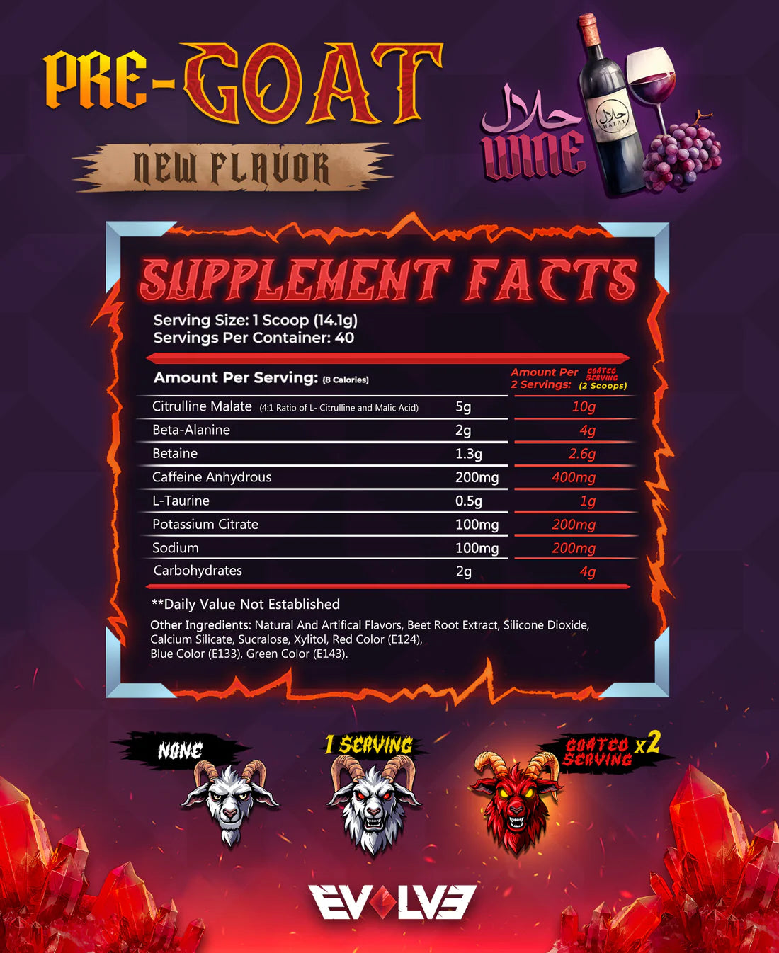 EVOLVE® PRE-GOAT - 40 Serv.