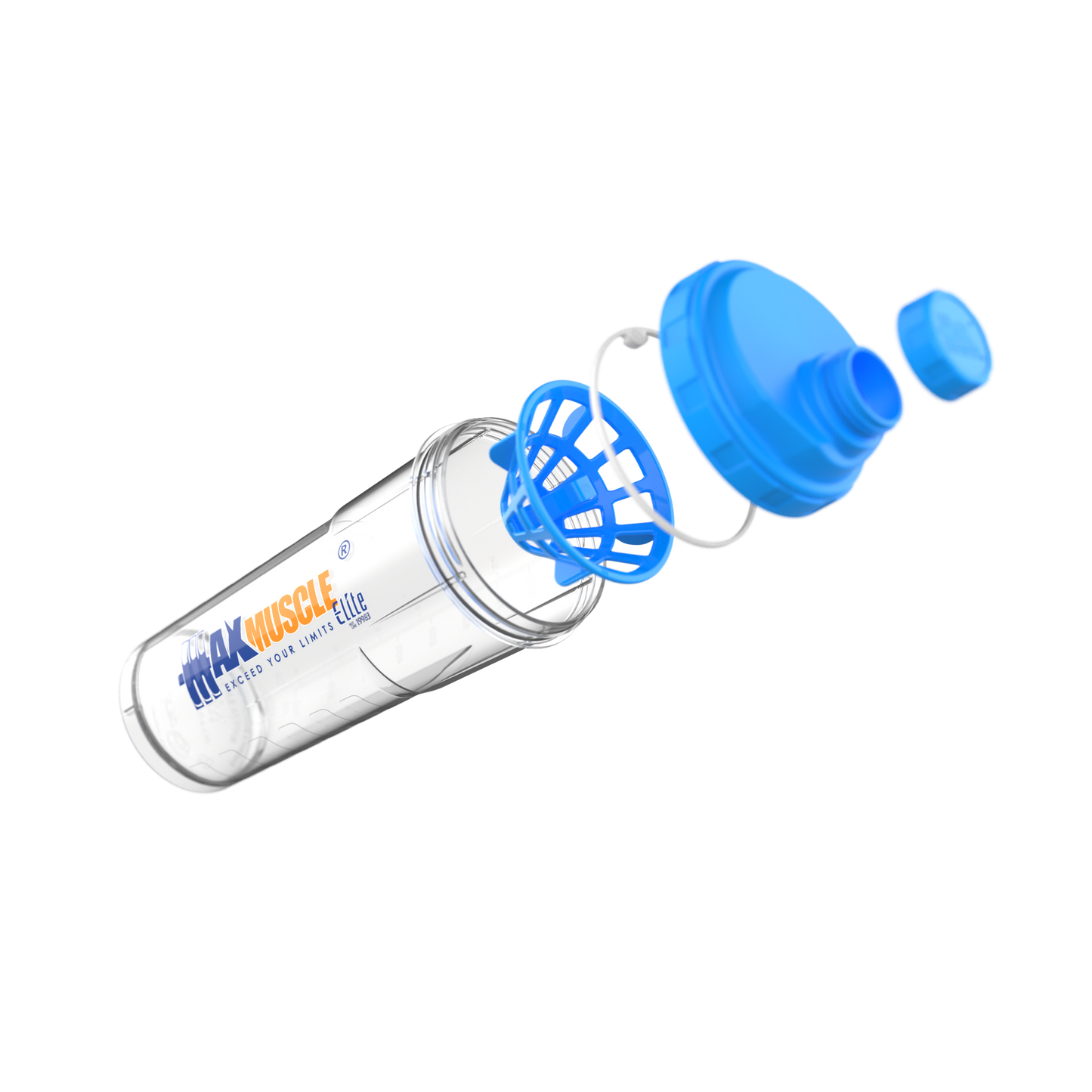 Max Muscle Shaker-1000ml  - زجاجة رجّ