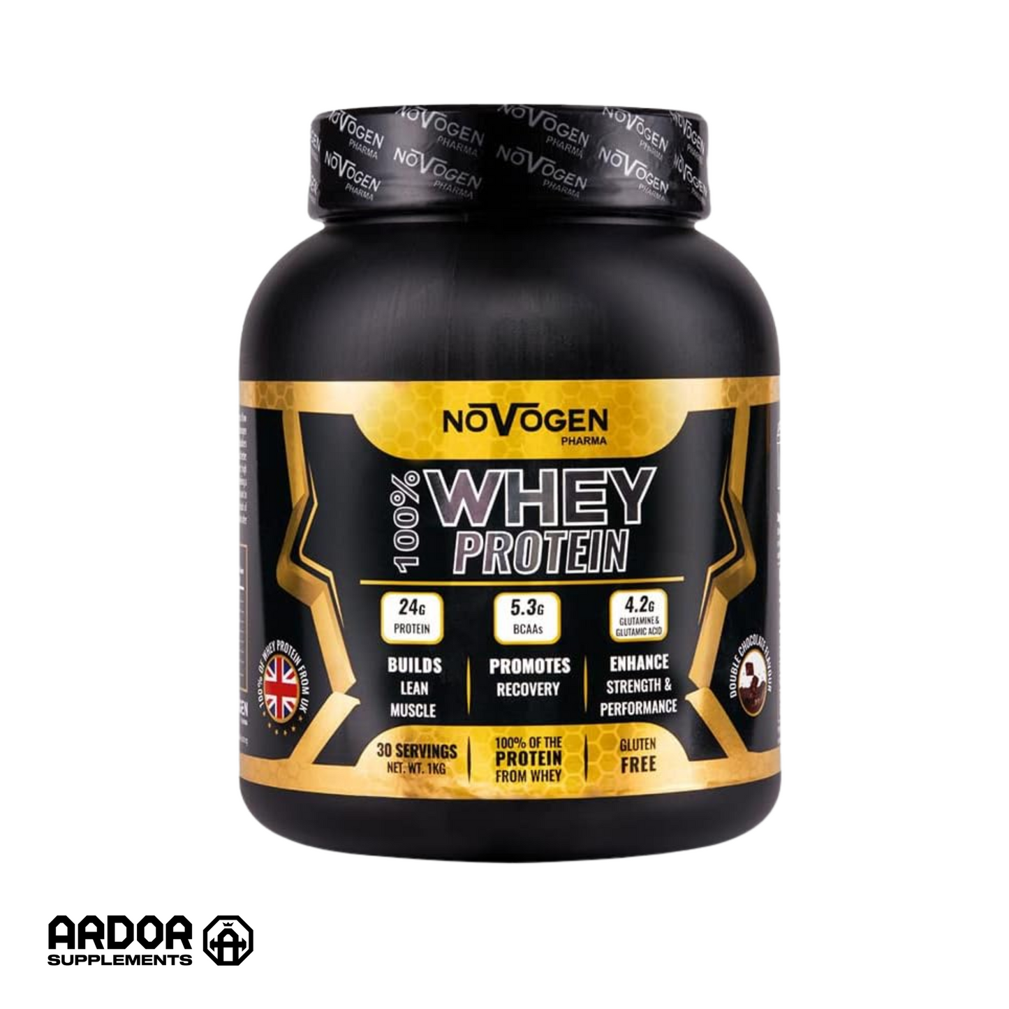 Novogen 100% Whey Protein - نوفوجين واي بروتين