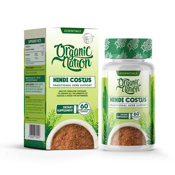 Hindi Costus - Organic Nation - القسط الهندي