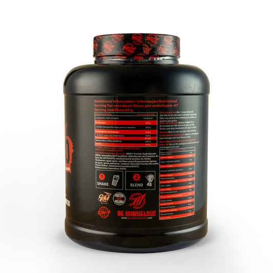 Marvelous Nutrition Hydro 100% Hydrolyzed Whey Protein Isolate 67 Servings