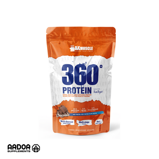 Max Muscle 360 Protein Powder Reda Ragab Signature-30Serv.-1050G.-Chocolate