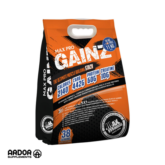 Max Muscle Max Pro Gainz-38Serv.-11Kg-Chocolate