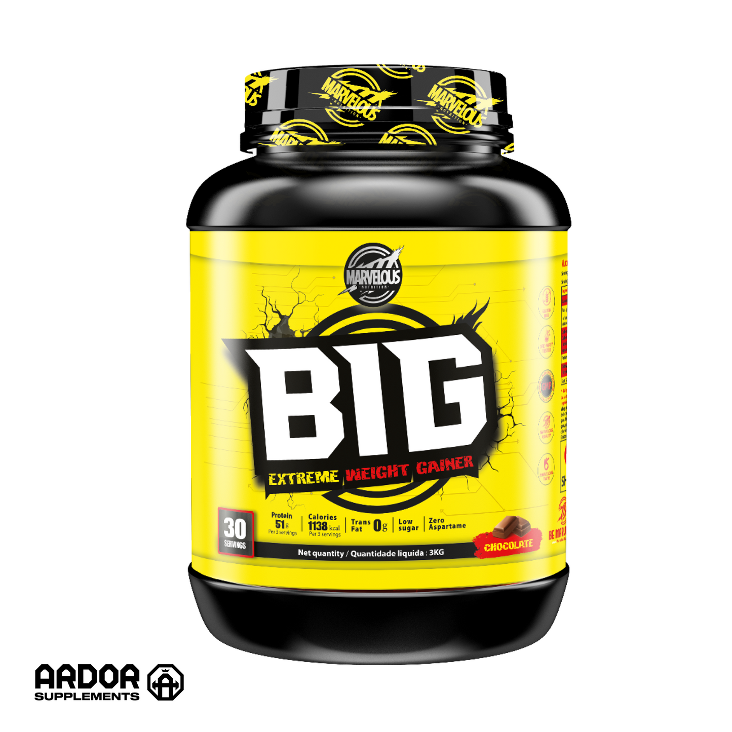 Marvelous – Big Extreme Weight Gainer