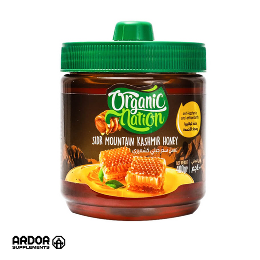 Organic Nation Honey Sidr Mountain- عسل السدر جبلي كشميري