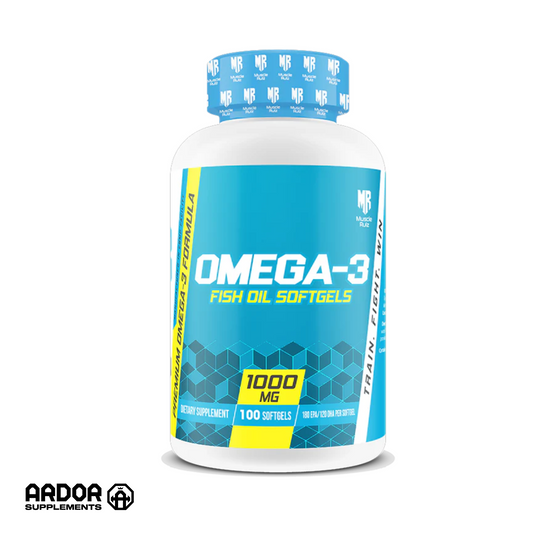 Muscle Rulz Omega‑3 Fish Oil – 100 Softgels